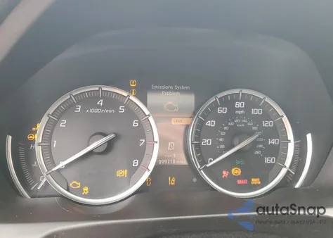 2017 Acura Tlx Technology Package из США, поврежденный, VIN 19UUB2F55HA002523